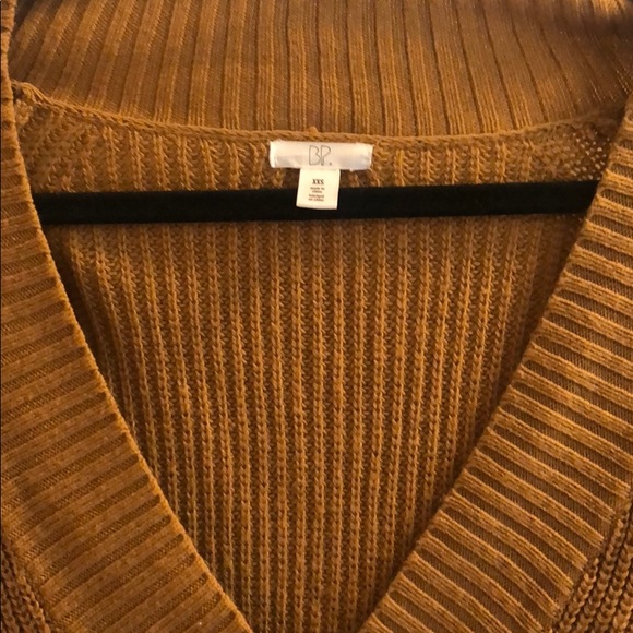 Nordstrom bp brown oversized v neck sweater - Picture 2 of 4